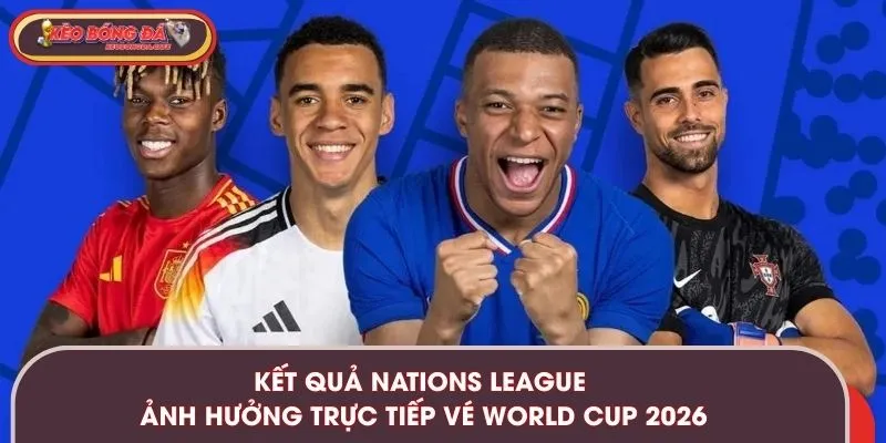 Kết quả Nations League ảnh hưởng trực tiếp vé World Cup 2026